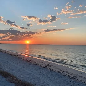 Tranquil Ocean Sunset