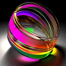 Colorful Glass Circle