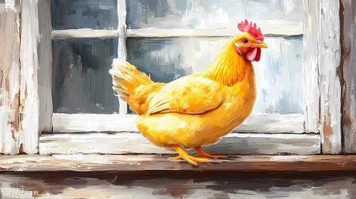 Colorful Poultry Art