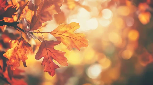 Golden Autumn Leaves