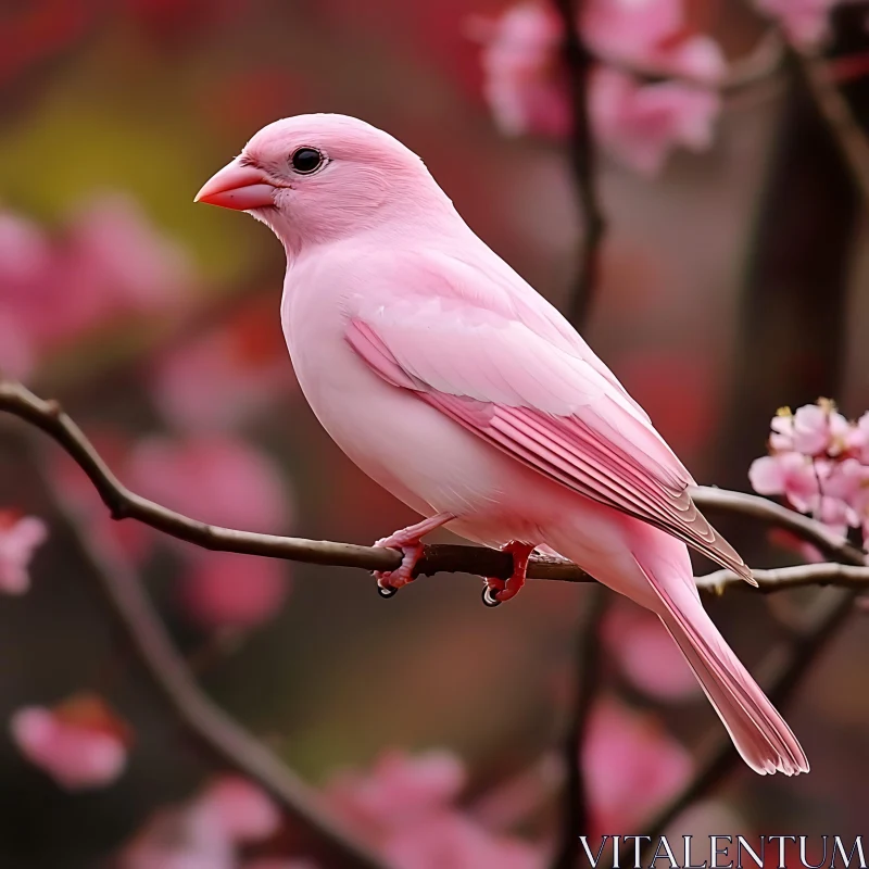 Bird on a Branch AI Image