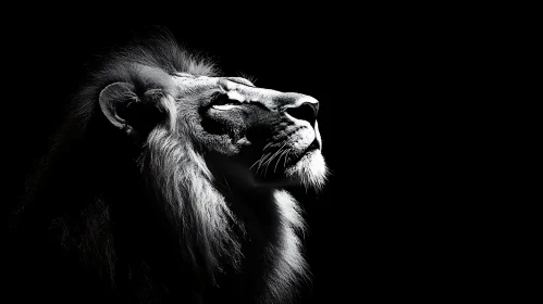 Monochrome Lion