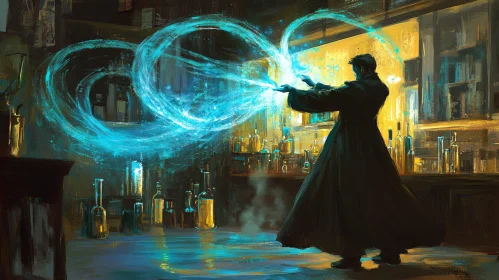 Mystic Alchemist: Weaving Magic with Potions