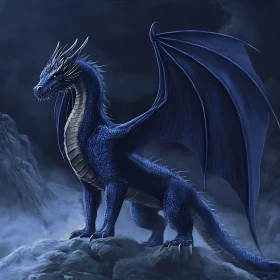 Dragon on Mountain Peak