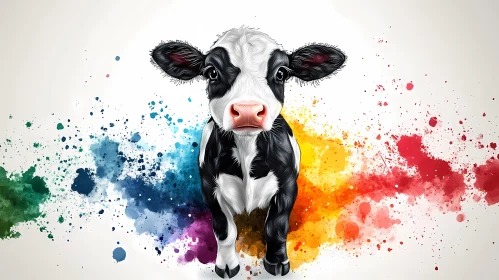 Colorful Calf Art