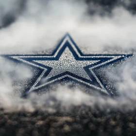 Glittering Star Shape
