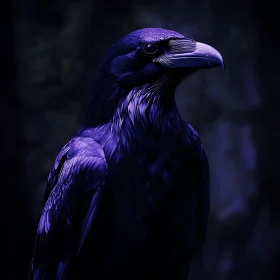 Mystic Raven Portrait