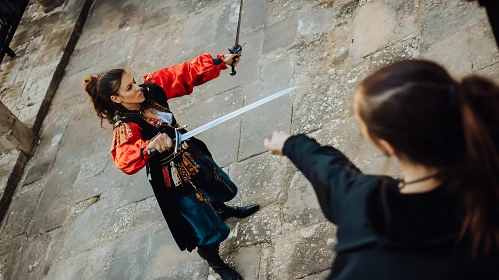 Women Warriors in Historical Duel