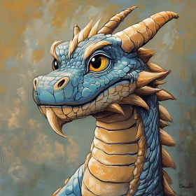 Whimsical Dragon Art
