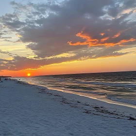 Coastal Sunset View