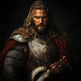 Medieval Warrior with Sword