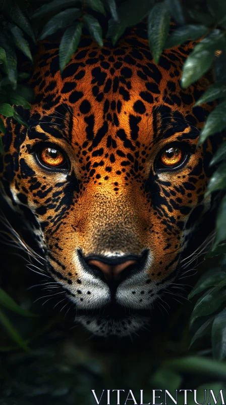 Jaguar in Jungle AI Image