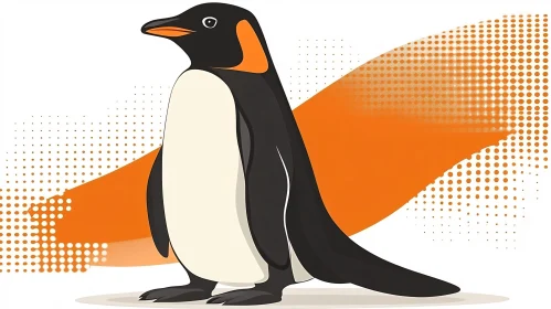 Colorful Penguin Graphic Design