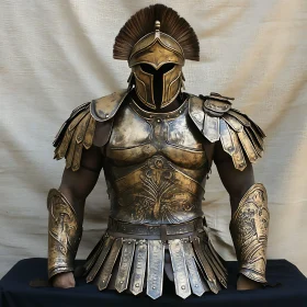 Golden Warrior Armor: Echoes of the Past