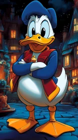 Animated Duck Character
