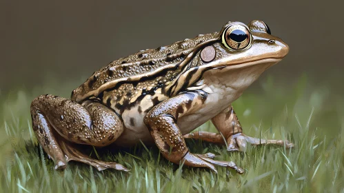 Frog in Natural Habitat
