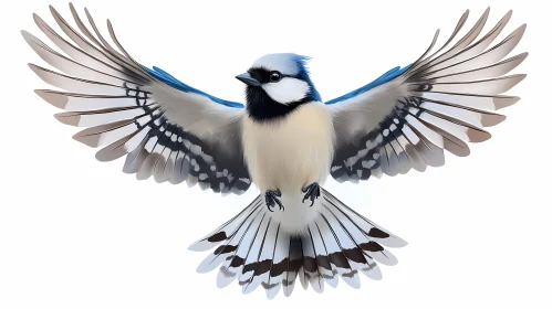 Blue Jay Illustration