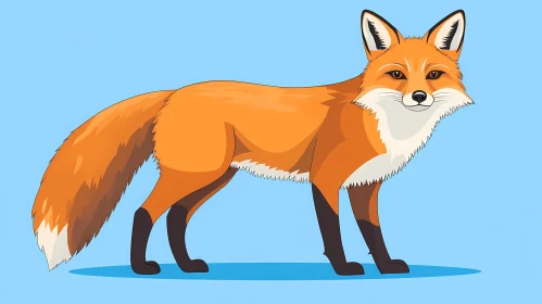 Charming Fox Artwork