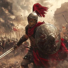 Ancient Warrior Ready for War
