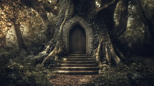 Mystical Tree Entrance