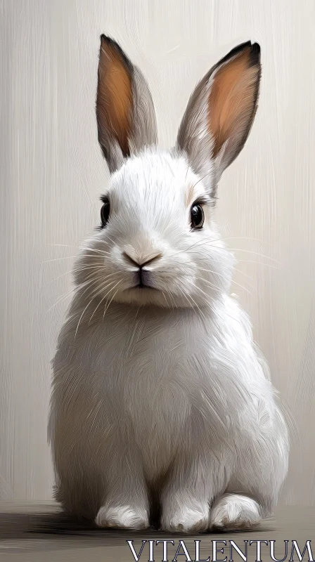 Innocent Rabbit Expression AI Image