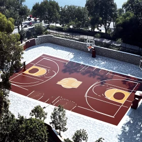 Outdoor Basketball Court