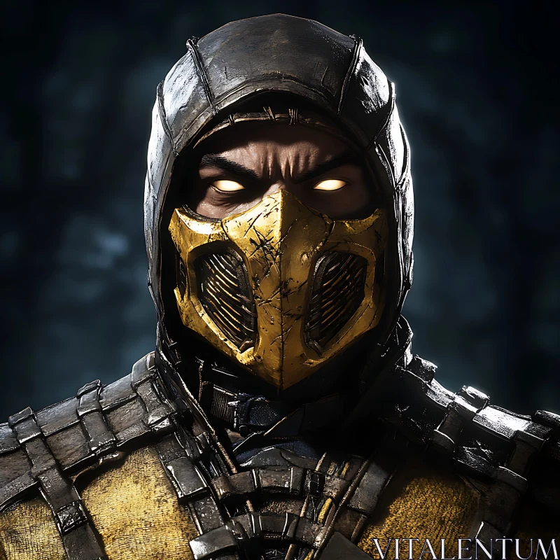 Mortal Kombat Character: Scorpion AI Image