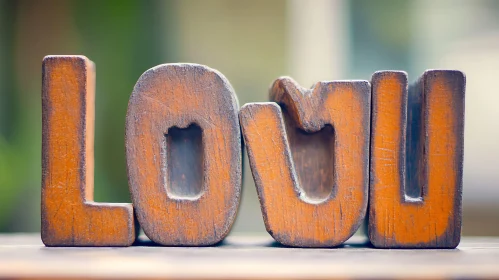 Vintage Love Typography