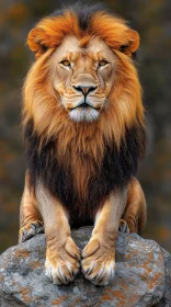 Royal Lion Portrait