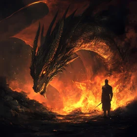 Fiery Dragon Encounter Artwork