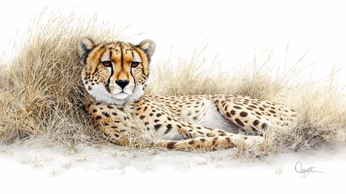 Graceful Cheetah in Natural Habitat