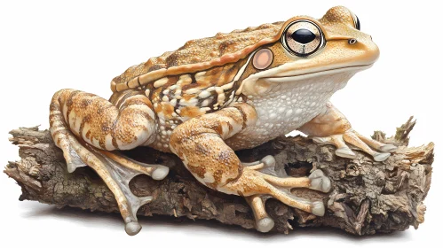 Detailed Frog Artwork