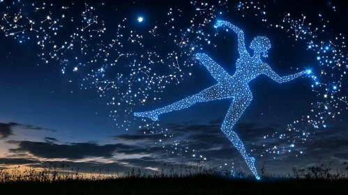 Starry Night Ballet: A Celestial Dance