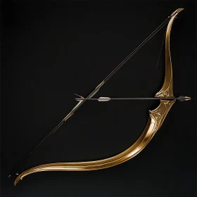 Elegant Archery Weapon Art