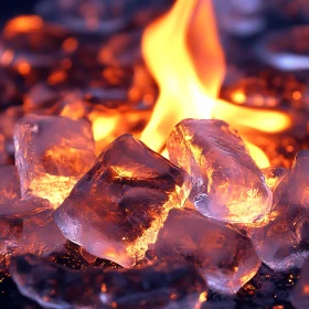 Ice Cubes and Fiery Flames