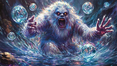 Raging Yeti in a Whirlpool of Chaos