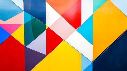 Triangle Color Abstract