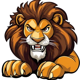 Lion Cartoon Image