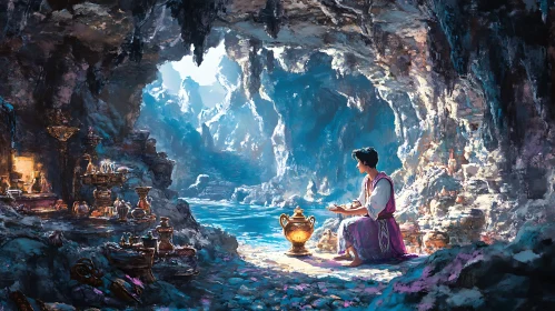 Cave of Wonders with Aladdin