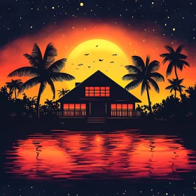 Tropical Sunset Getaway