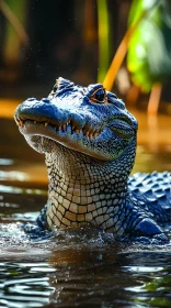 Crocodile in Water