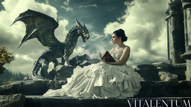 Dragon's Story: A Woman Reads Aloud