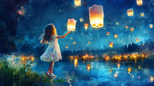 Night Sky Lanterns