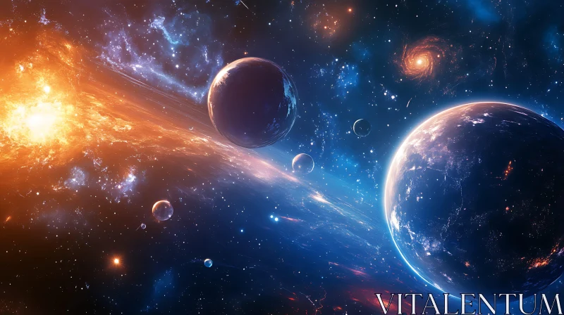 Cosmic Dance of Planets and Stars
