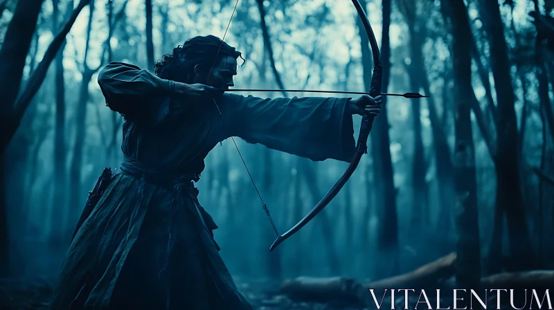 Forest Archer Ready to Strike