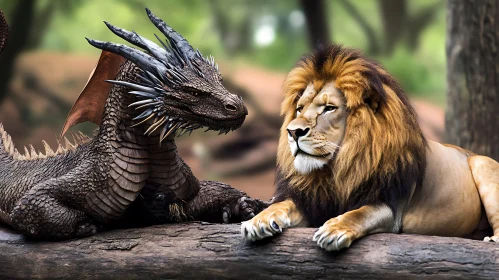 Dragon and Lion Together