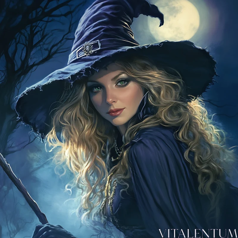 Mystical Witch Portrait