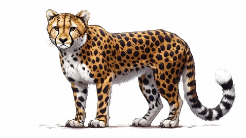 Striking Big Cat Art