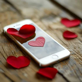 Love in the Digital Age: Heart on Screen