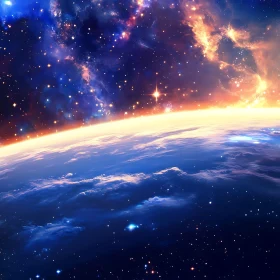 Cosmic Ballet: A Dance of Stars and Worlds
